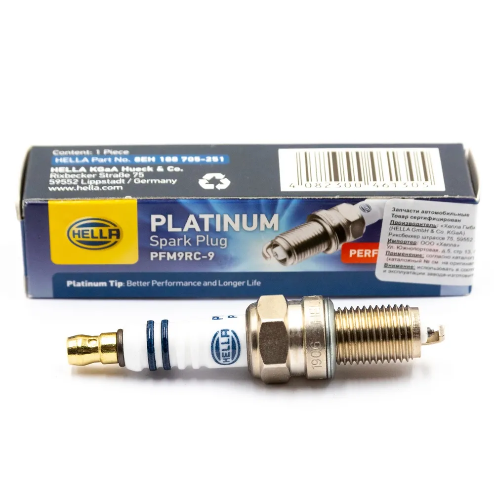 Свеча зажигания Platinum PFM9RC-9 HELLA 8EH188705-251