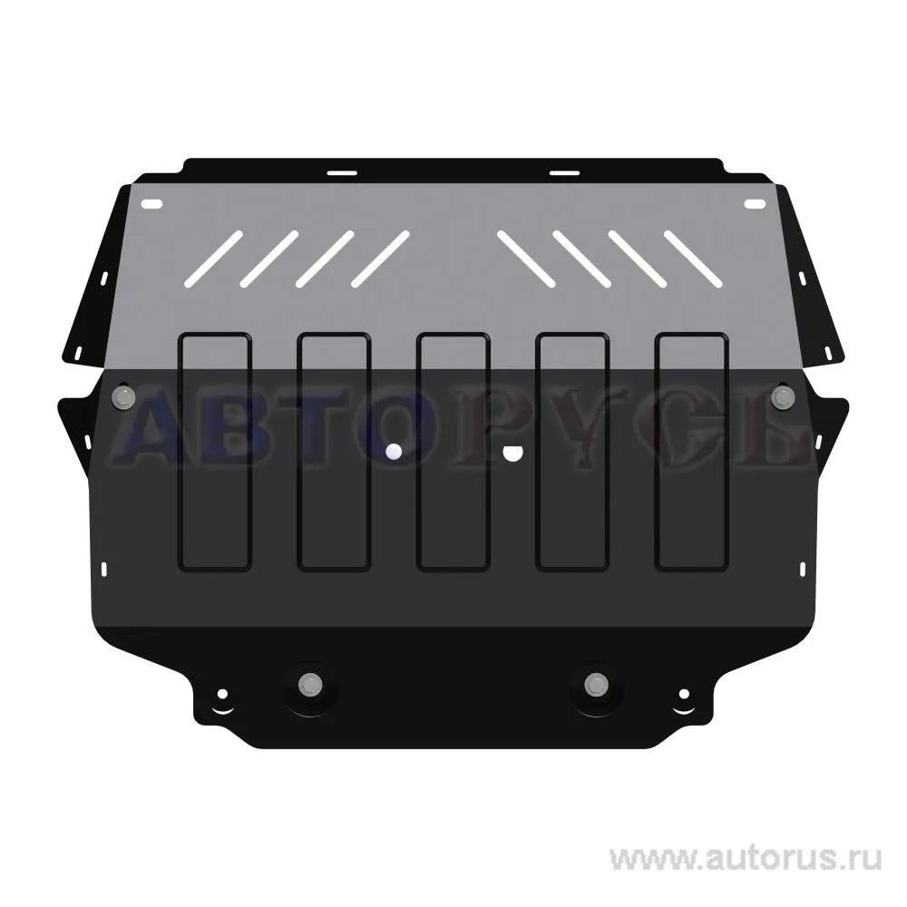 Защита картера и КПП SKODA Yeti, 2 009-, сталь 2 мм