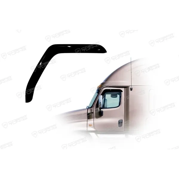 Дефлектора на окна Freightliner Cascadia 2007 (ДЛИННЫЙ) деф.окон Cobra Tuning F1005