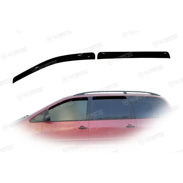Дефлектора на окна VW Sharan 1996/Ford Galaxy 1996-2006EuroStandard деф.окон Cobra Tuning VE22696
