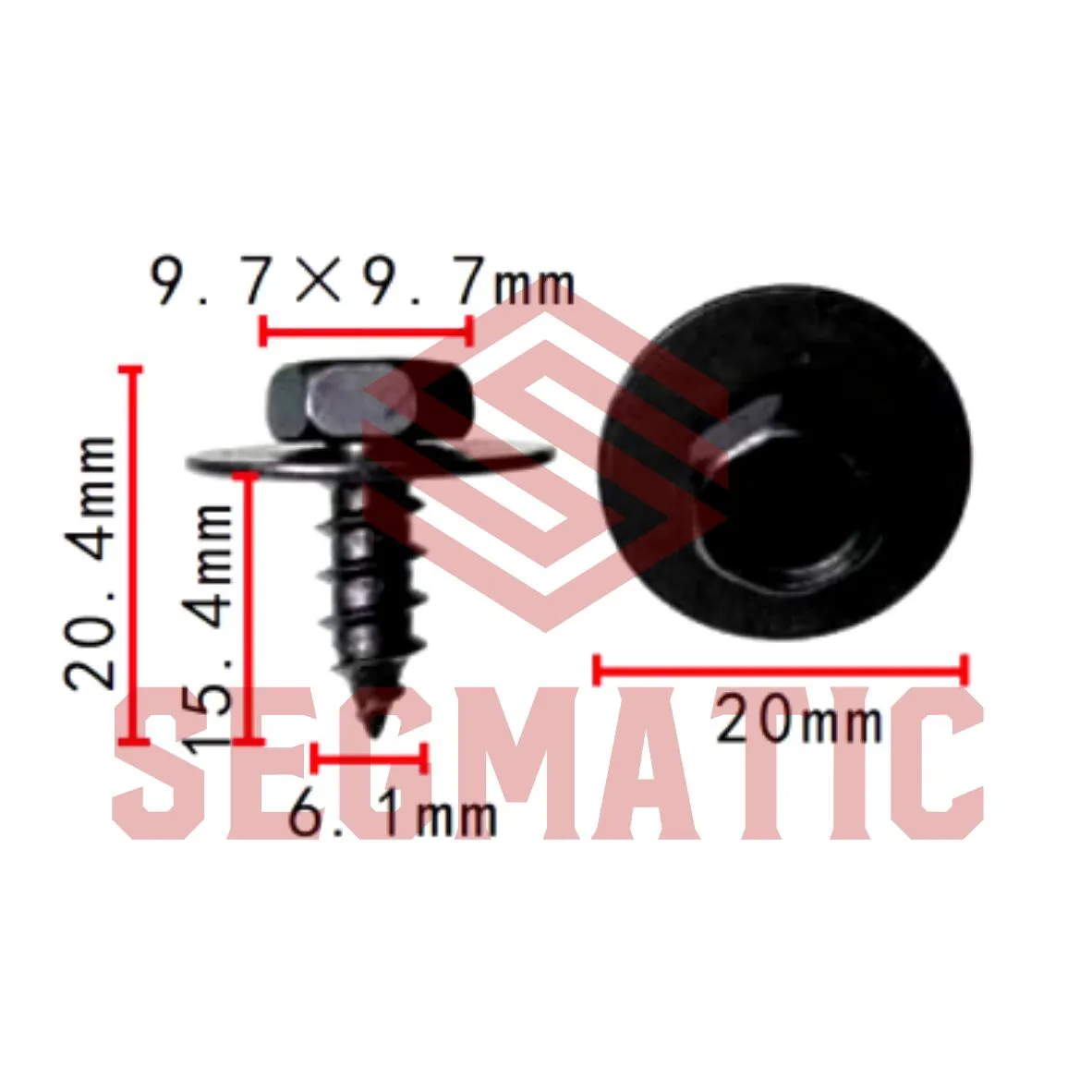 Саморез TOYOTA SEGMATIC SG70203334