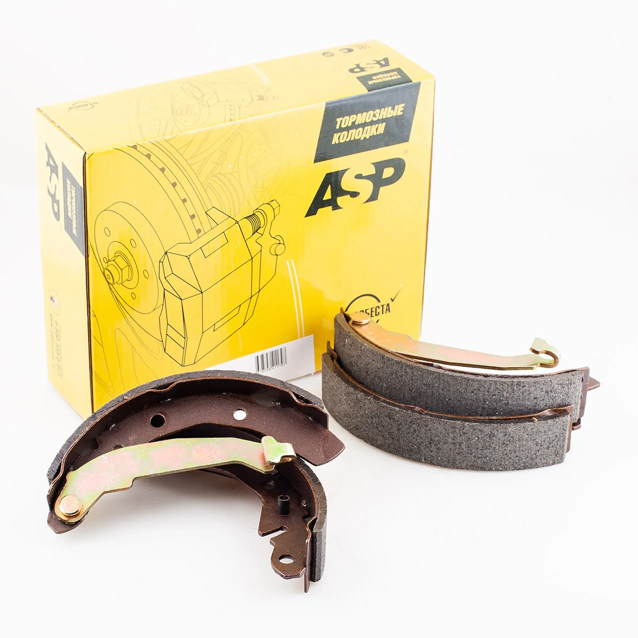 Колодки задние Daewoo Tico/Matiz ASP ASP K380110