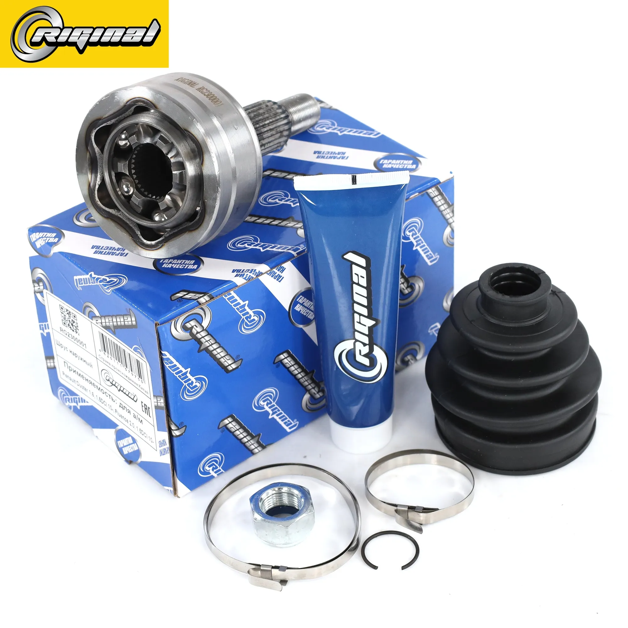 Шрус наружный Renault Duster 1.6, 1.5DCI 10-, Fluence 2.0, 1.5DCI 10- (2410-DUST) Riginal RG2300001