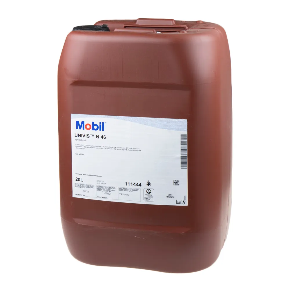 Масло гидравлическое MOBIL Univis N 46 минеральное 20 л 111444