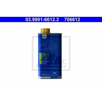 Жидкость тормозная ATE Super DOT5.1 1 л 03.9901-6612.2