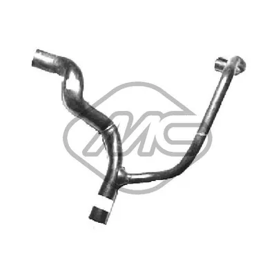 Шланг радиатора REN CLIO I 1.2/1.4 90-98 METALCAUCHO 07845