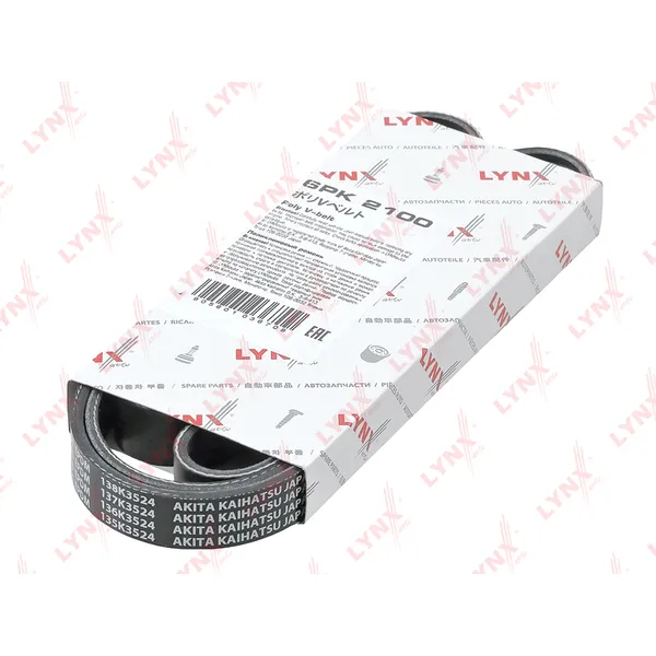 Ремень поликлиновый LYNXauto 6PK2100