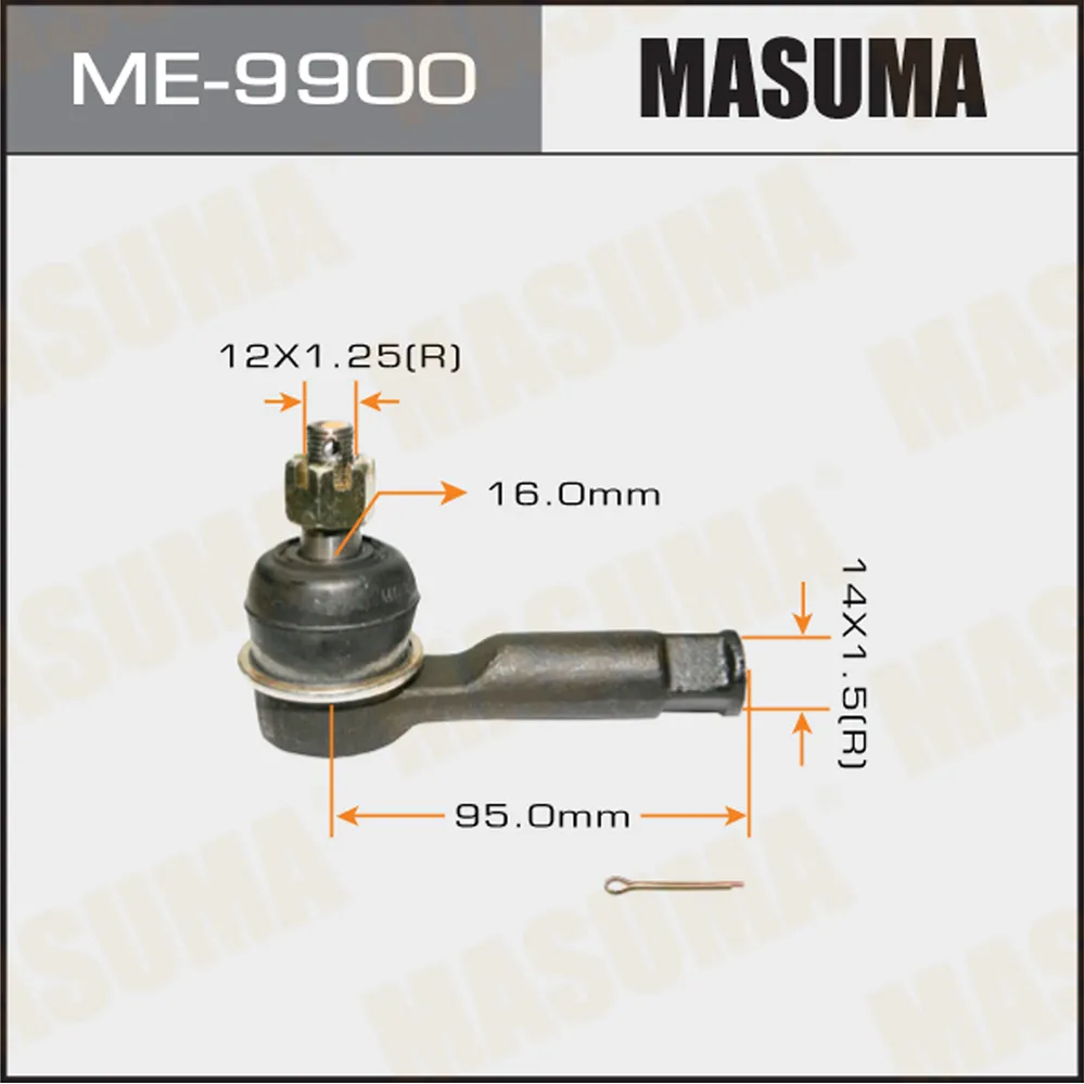 Наконечник рулевой MASUMA ME-9900