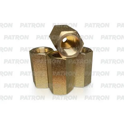 Переходник тормозных трубок M10X1.0-M10X1.0 УНИВЕРСАЛЬНЫЙ PATRON PHL5600121