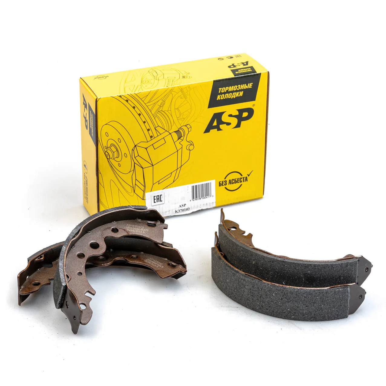 Колодки барабанные NISSAN ALMERA classic ASP K370102