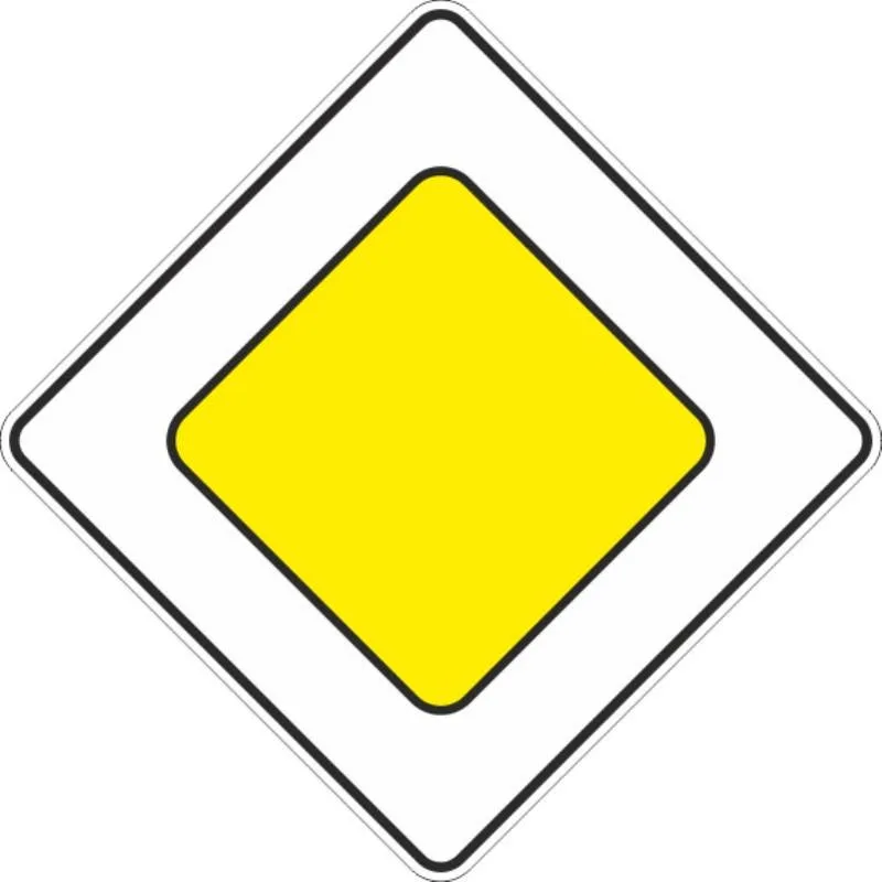 Дорожный знак Знак дорожный 2.1 Главная дорога 1369073