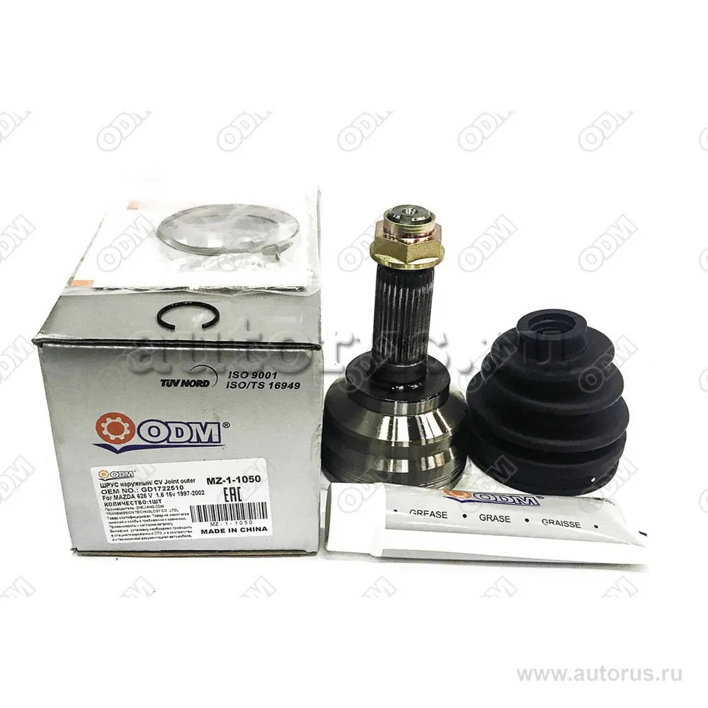 ШРУС наружный (к-кт) MAZDA 626 V 1.6 16v 1997-2002 ODM MZ11050