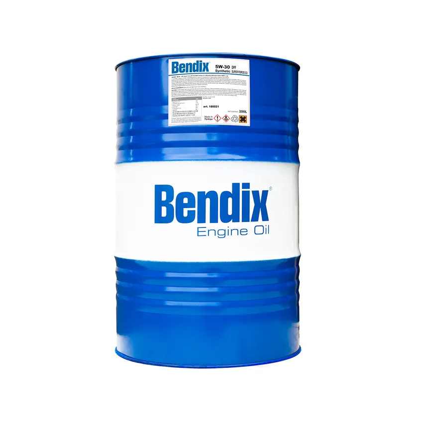 Масло моторное BENDIX SUPER FORCE DPF 5W-30 синтетическое 208 л 180021B