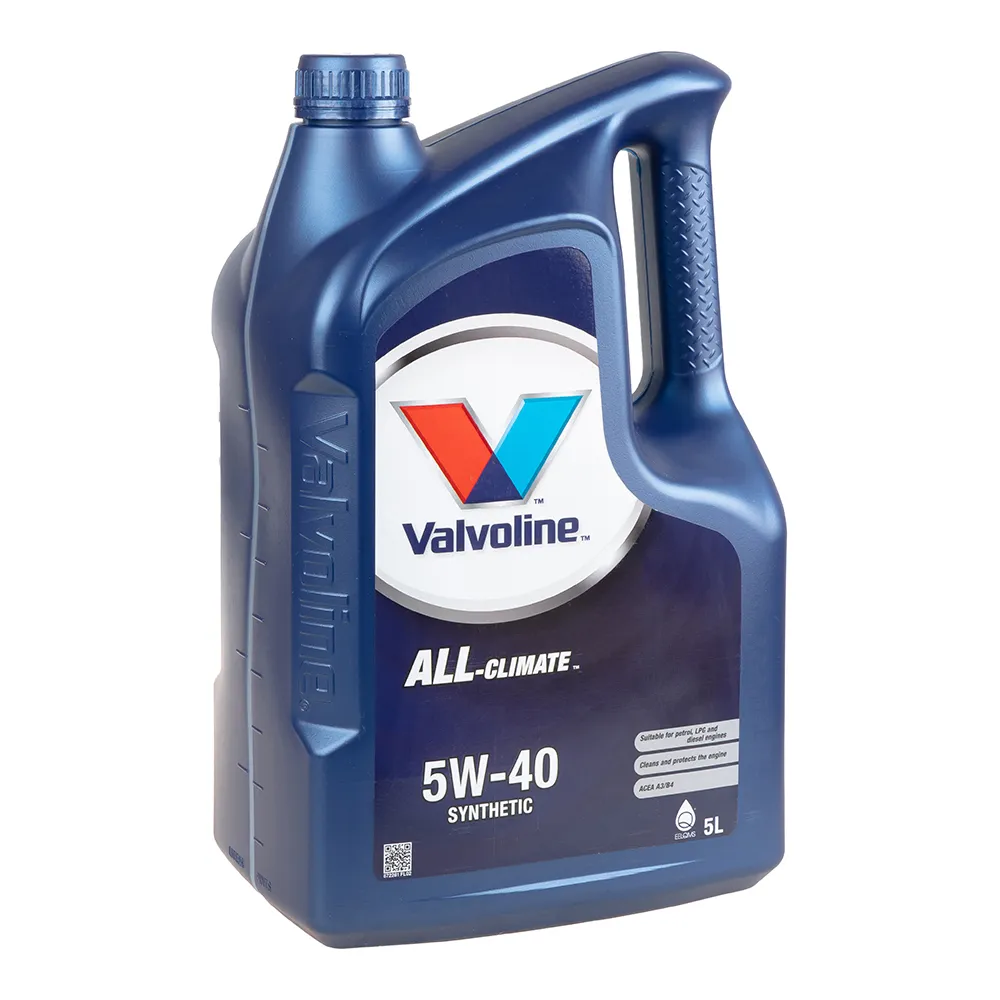 Масло моторное Valvoline All Climate 5W-40 синтетическое 5 л 872281