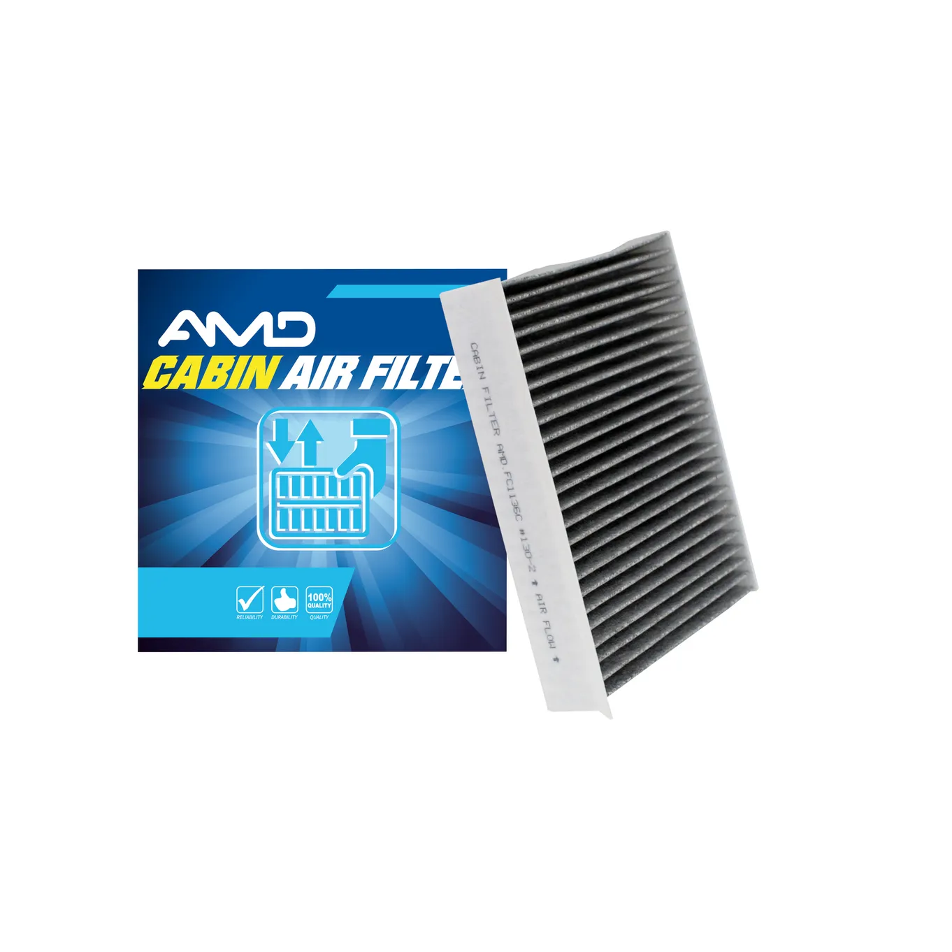 ФИЛЬТР САЛОННЫЙ (УГОЛЬНЫЙ) AMD AMDFC1136C