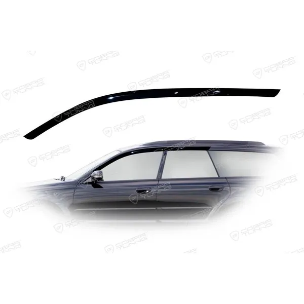 Дефлектора на окна Subaru Outback III/Legacy Wagon 2004-2009 (Цельная) деф.окон Cobra Tuning S40504