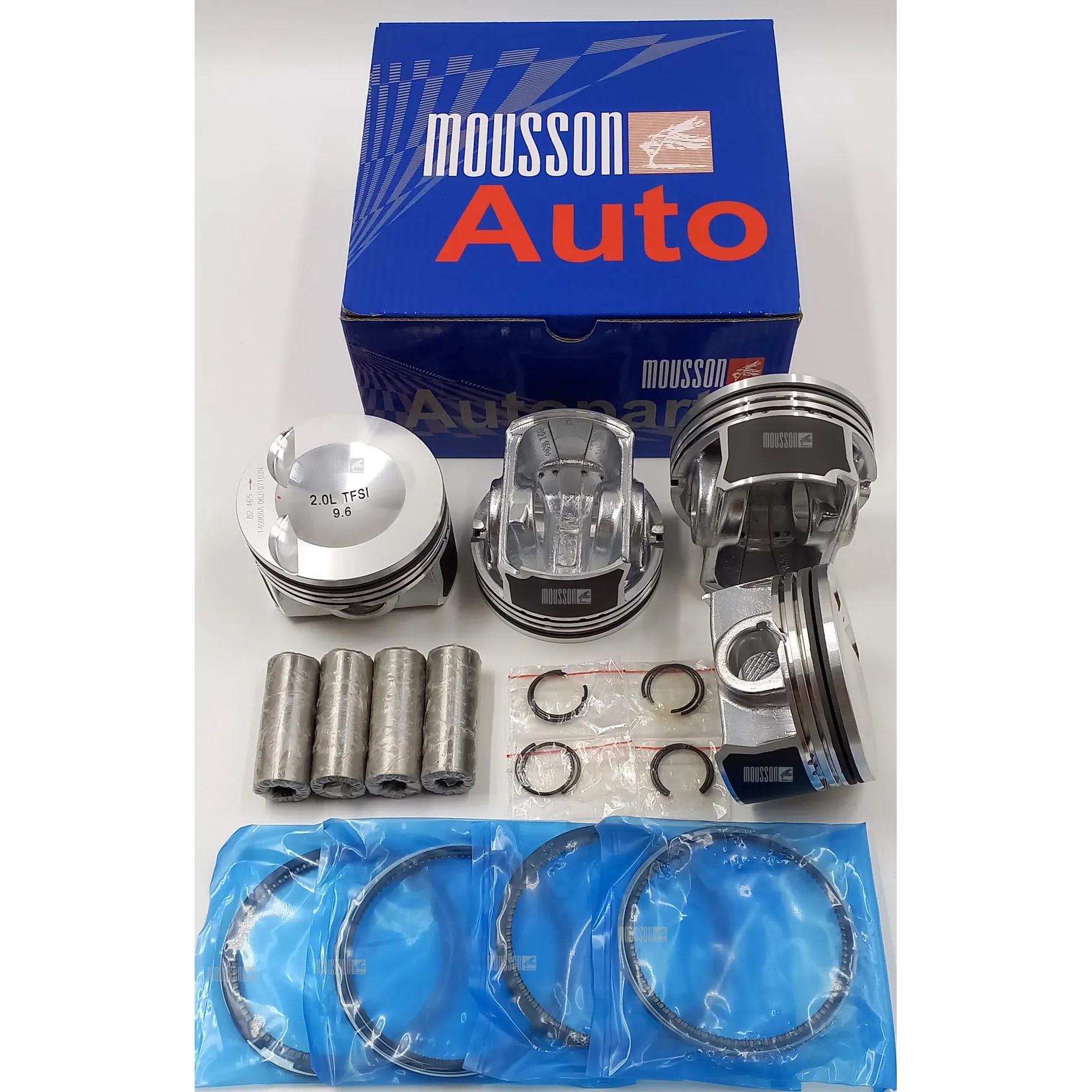 Поршень кольца комплект VW 2.0T EA888 21mm на 1 цилиндр MOUSSON SPR20EA88821STD