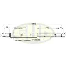 АМОРТИЗАТОР БАГАЖНИКА VOL V70 III, 08/07- 1190N L308/88MM G.U.D GGS020537