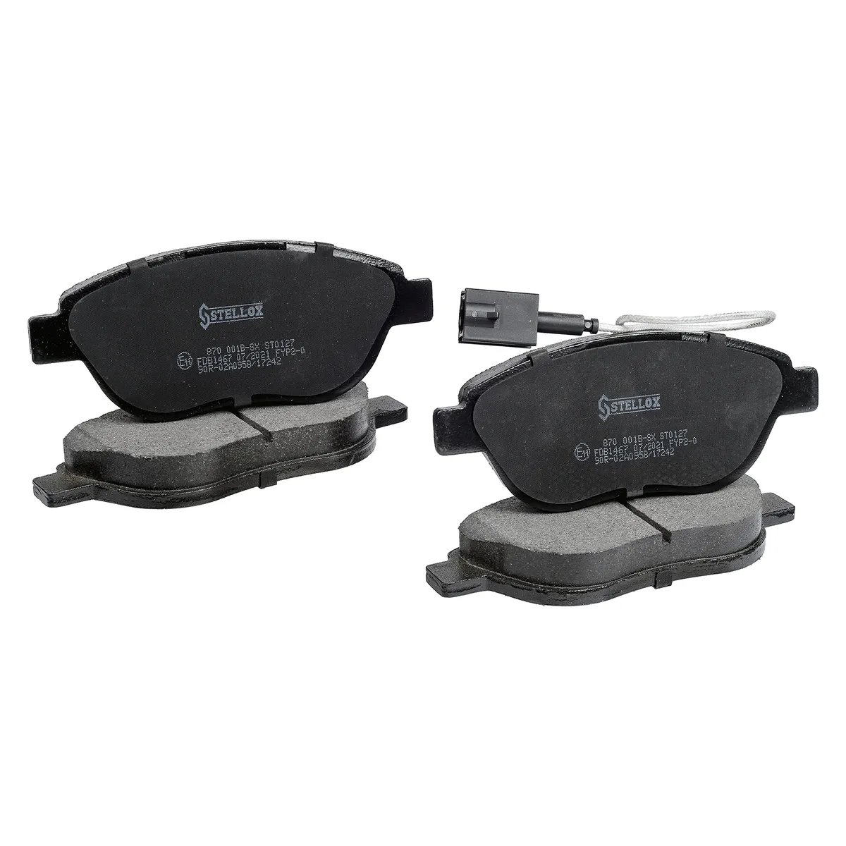 Колодки дисковые п. Fiat Stilo 1.8i/1.9JTD 01>/Multi Wagon 1.6i-1. STELLOX 870 001B-SX
