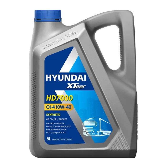 Масло моторное HYUNDAI  XTeer HD 7000 CI-4 10W40, 5 л 1051237
