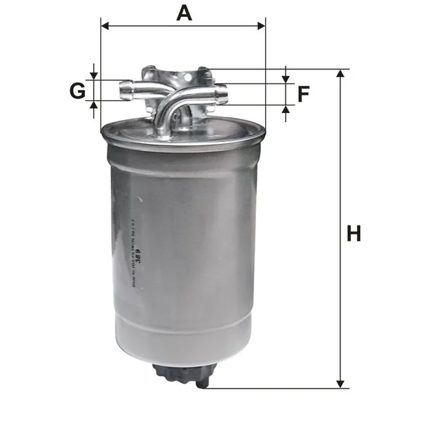 Фильтр топливный FILTRON PP839/8