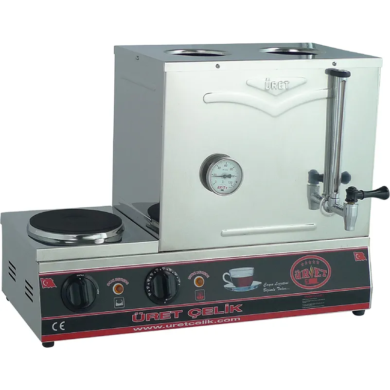 Самовар электрический (31л) с плиткой URET SAMT-113030031+