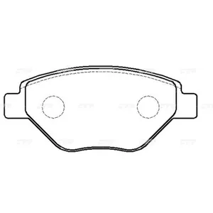 Тормозные колодки CTR CKRN-31