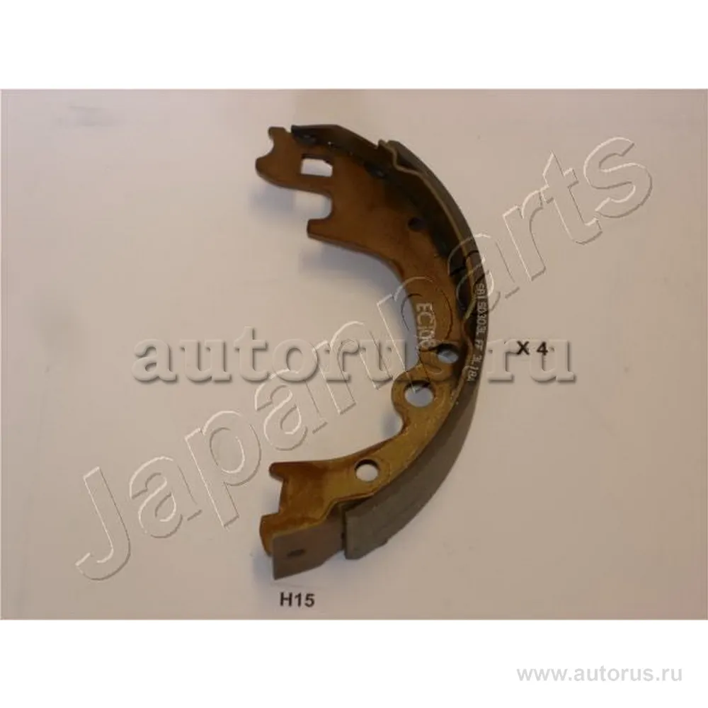 Колодки барабанные JAPANPARTS GF-H15AF