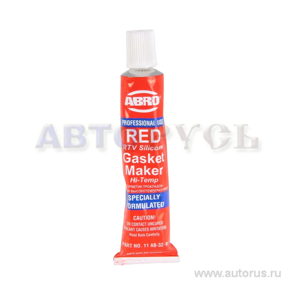 Герметик силиконовый красный 32 г ABRO 11-AB-CH-32R ABRO 11-AB-CH-32R