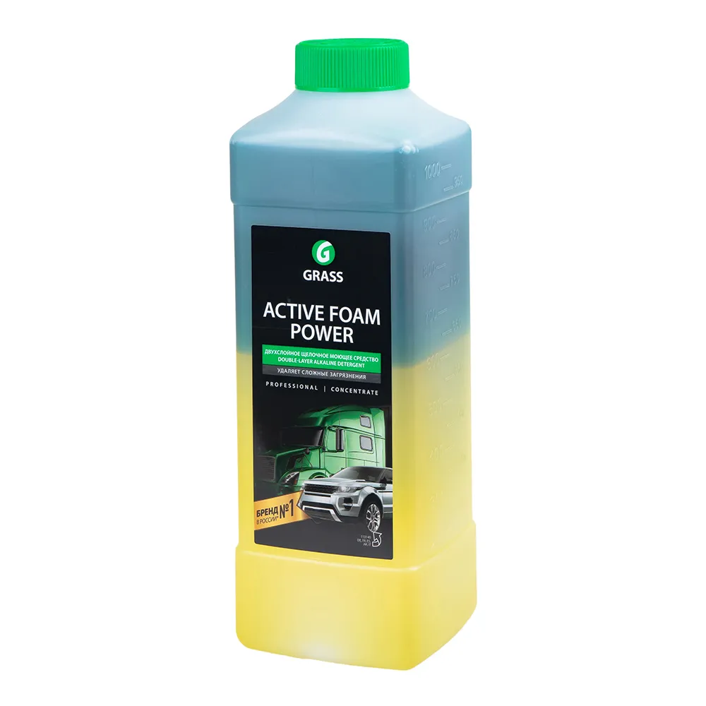 Автошампунь Active Foam Power для бесконтактной мойки 1л GRASS 113140 GRASS 113140