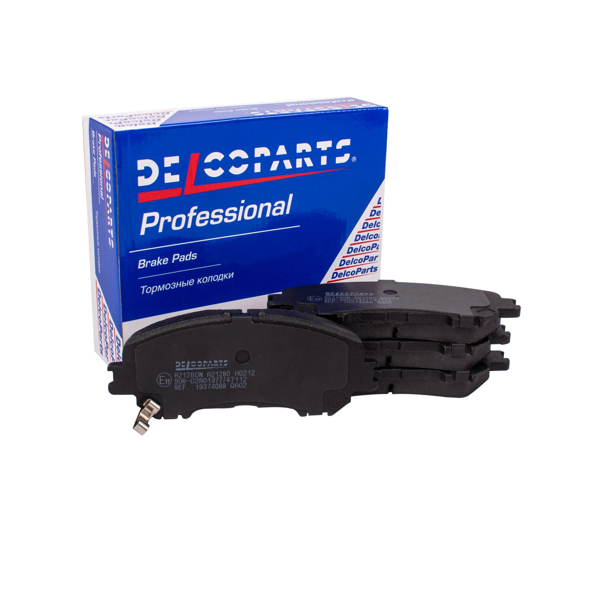 Колодки тормозные передние Nissan QASHQAI, X-TRAIL DelcoParts 19374088