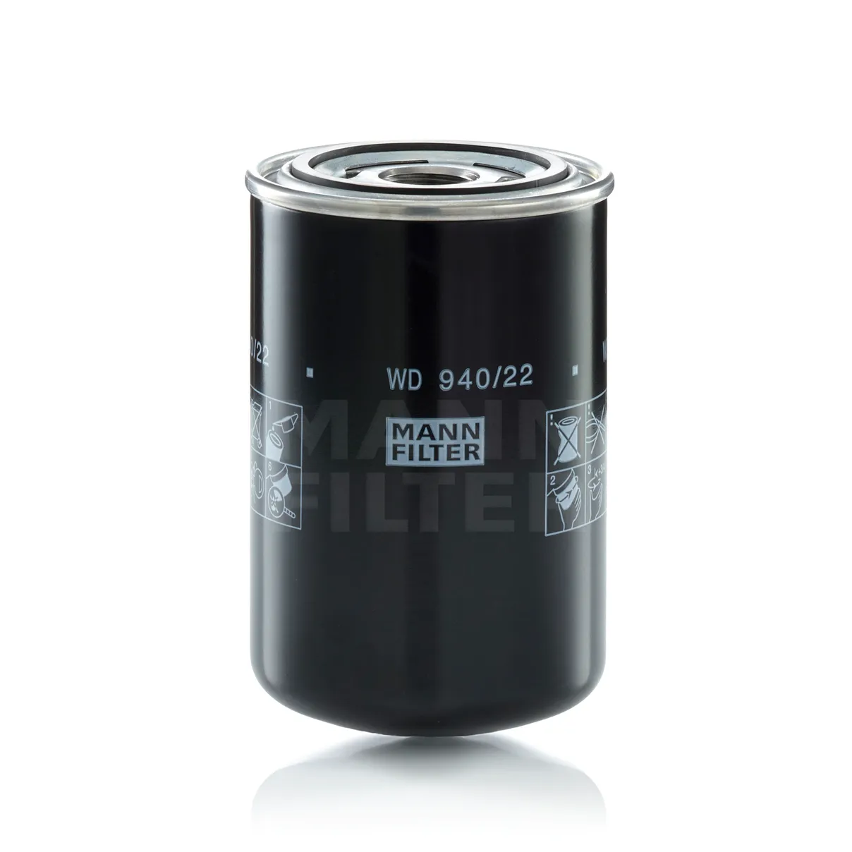 Фильтр масляный для гидросистемы MANN-FILTER WD94022