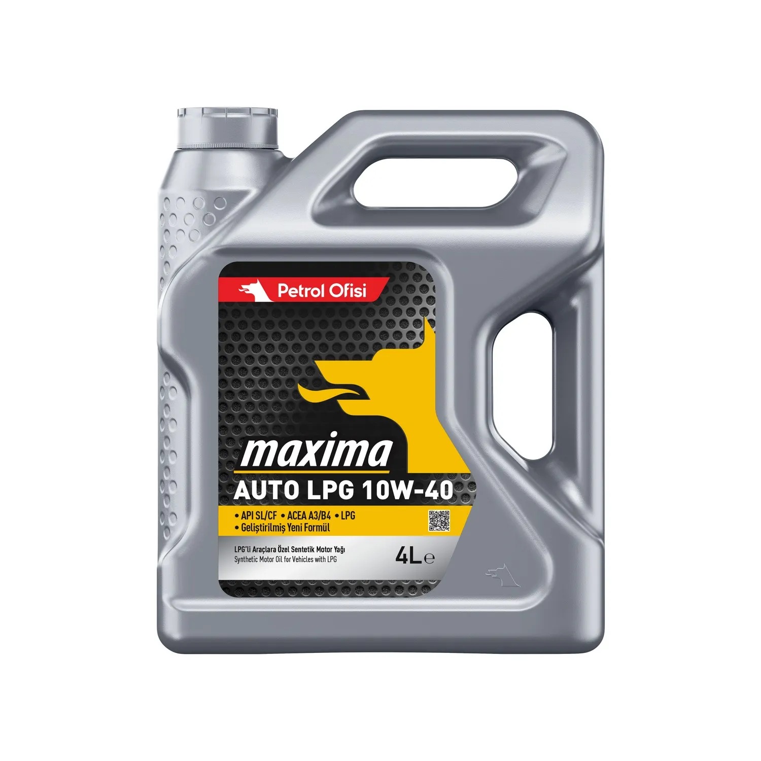 Масло моторное MAXIMA AUTO LPG 10W-40 4 л. Petrol Ofisi 400001481