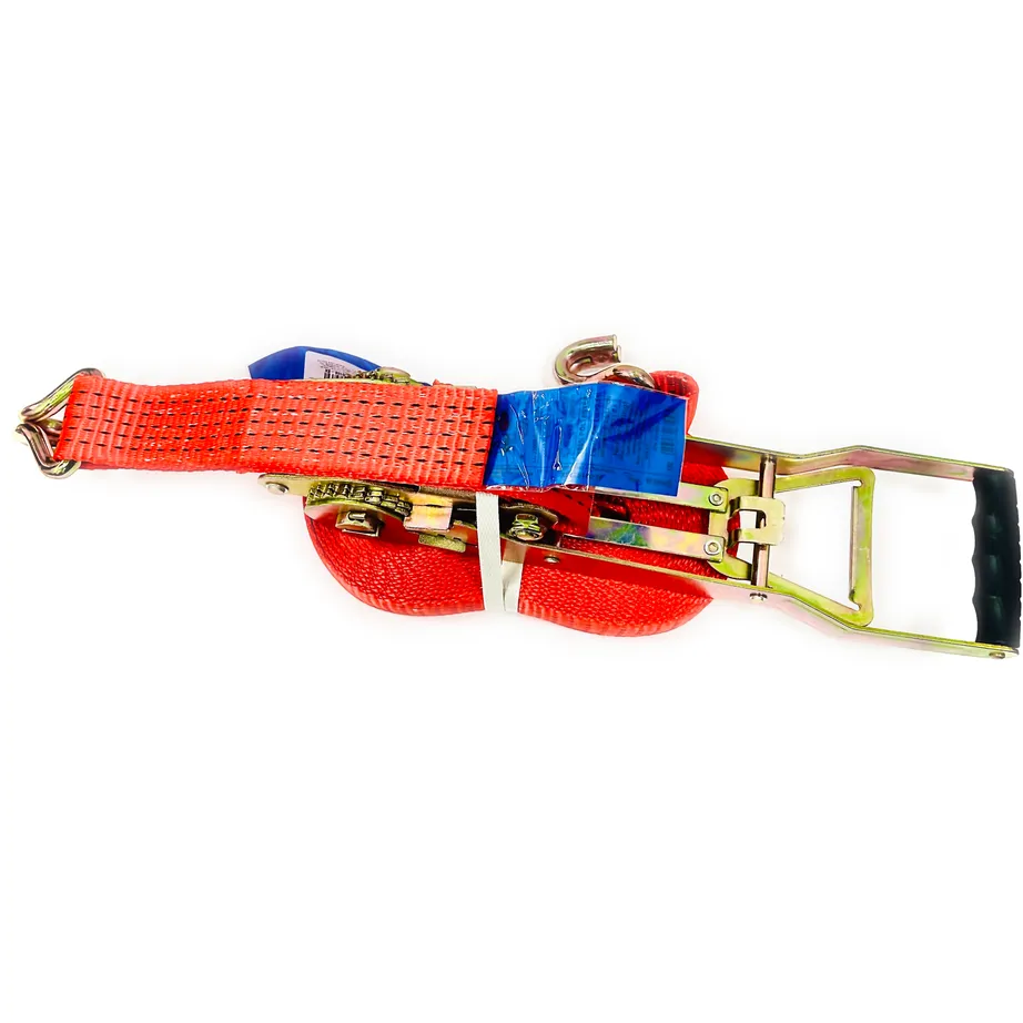 Ремень стяжной усиленный храповый механизм с обратным ходом (ЕВРО),  STELLOX 80-00108-SX