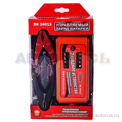 Зарядное устройство цифровое 12 В. 4 А. до 80 А/ч 220 В. BOLK DC12V-1A/4A