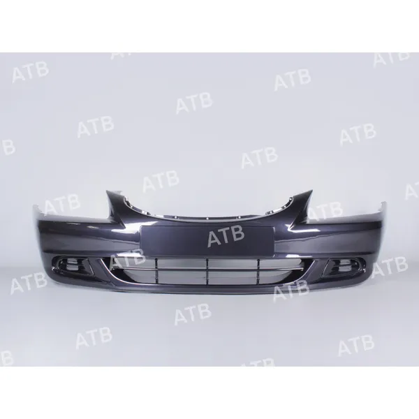 Бампер HYUNDAI ACCENT 2 1999-2012 передний черный ATB 1AHA2010FD01
