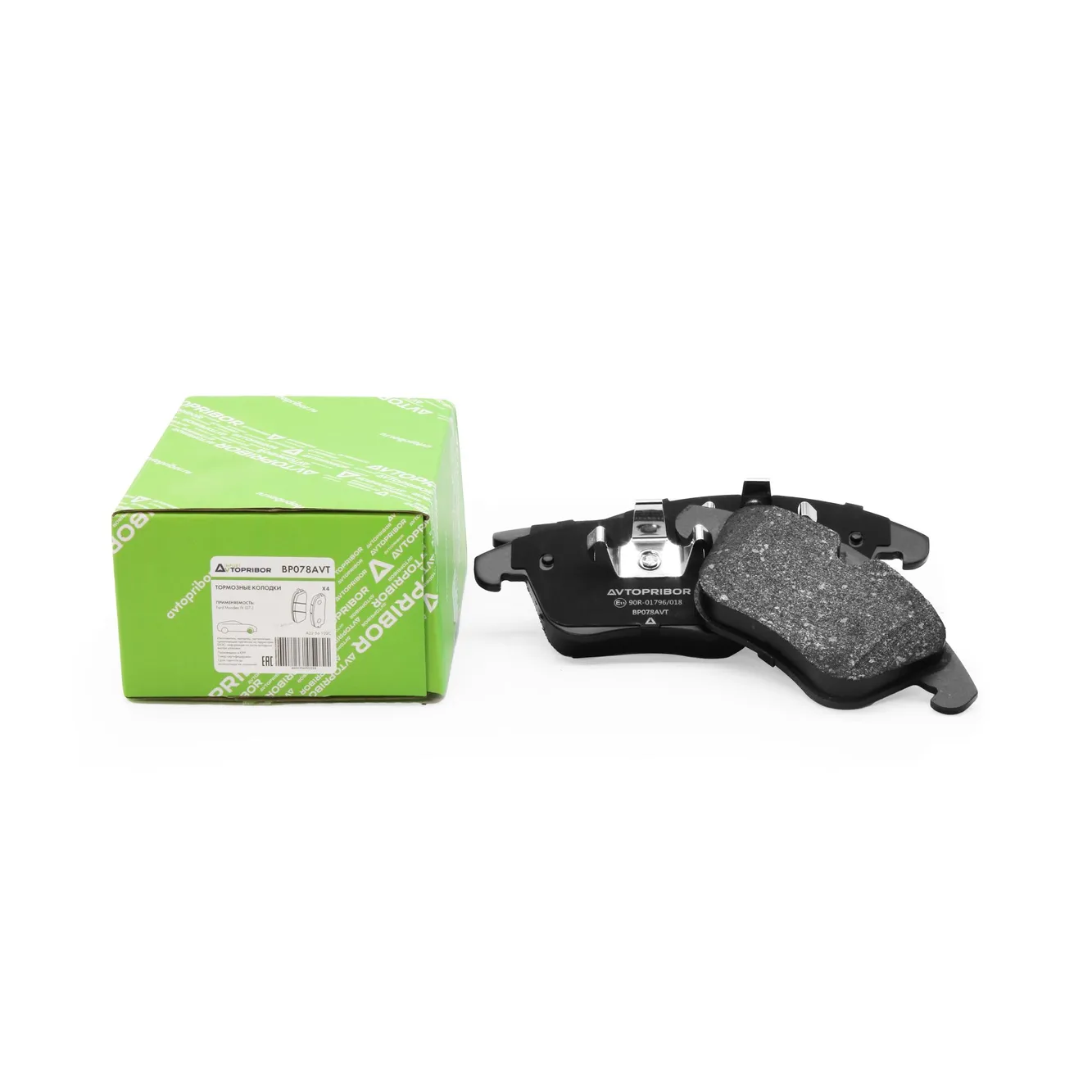 Колодки тормозные передние без датчика Ford Mondeo IV (07-) AVTOPRIBOR BP078AVT