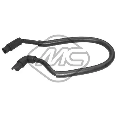 Патрубок радиатора CIT SAXO 1.5D 96-03 Metalcaucho 08517