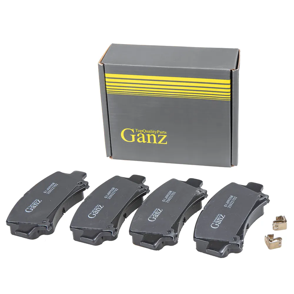 Колодки тормозные передние для CHERY CHERY Kimo (07-14), HAFEI Minz (07-) GANZ GIJ09558