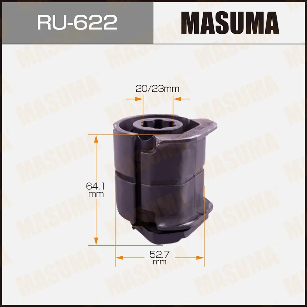 Сайлентблок правый nissan pathfinder r50 97 MASUMA RU-622