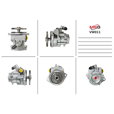 Насос гидроусилителя руля VW LT 28-46 II  99-06,LT 28-46 II 99-06 MSG VW 011