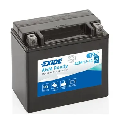 Аккумулятор EXIDE moto AGM 12 А/ч L+ 150x87x145 EN200 А