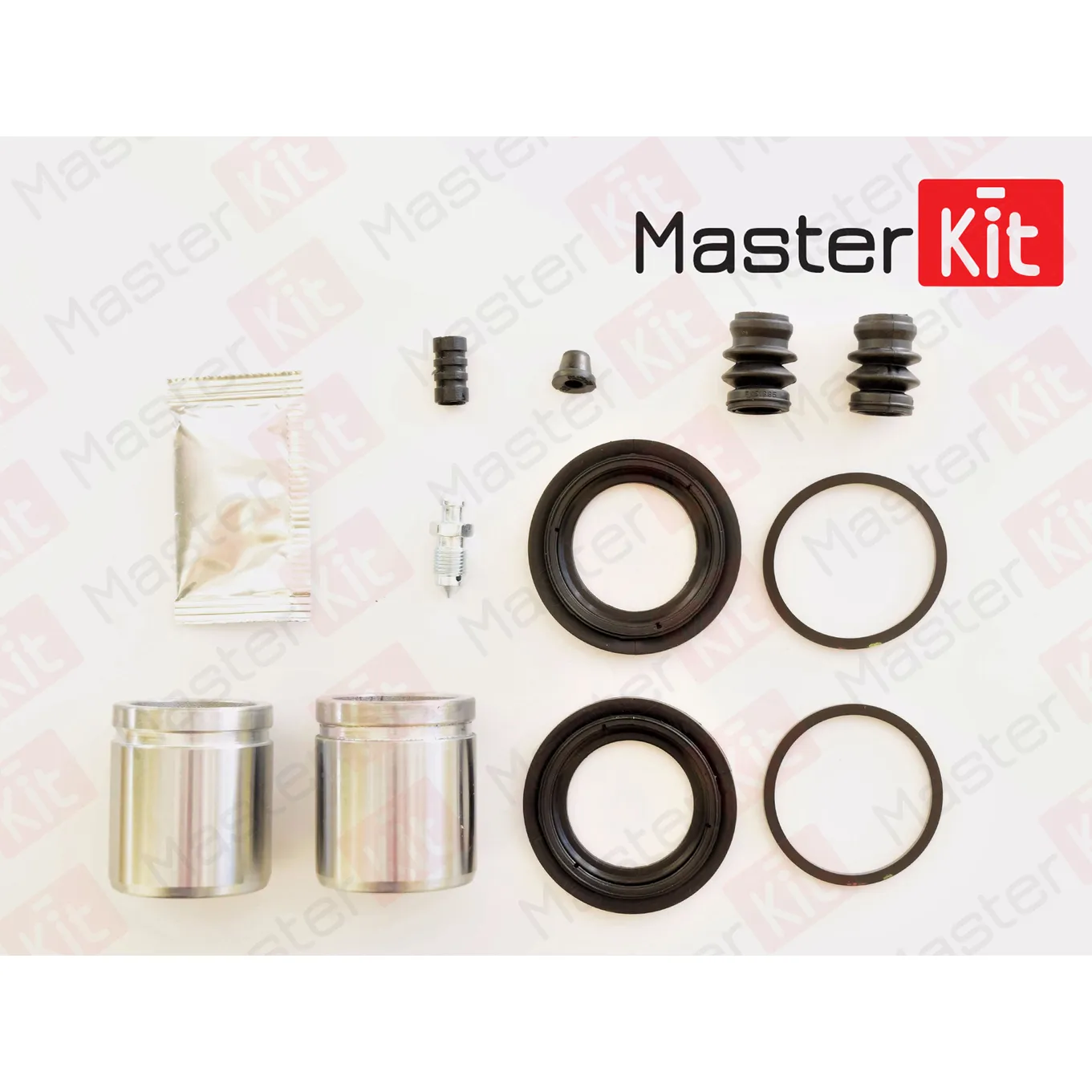 Ремкомплект тормозного суппорта + поршень SsangYong REXTON (GAB_) 2002 -, Hyundai H-1 MASTERKIT 77A1870