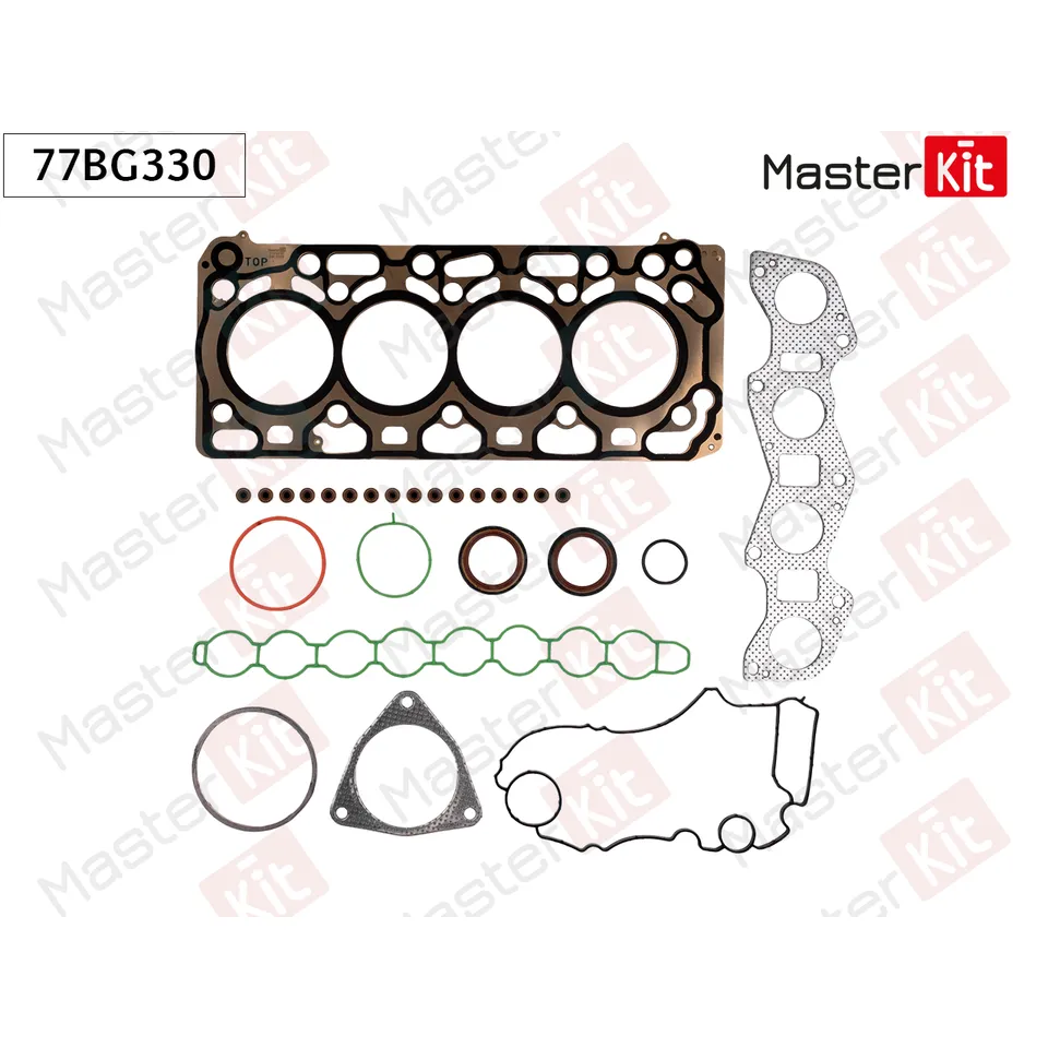 Комплект прокладок ГБЦ Volvo S60 II (134) B 4204 T11 MASTERKIT 77BG330