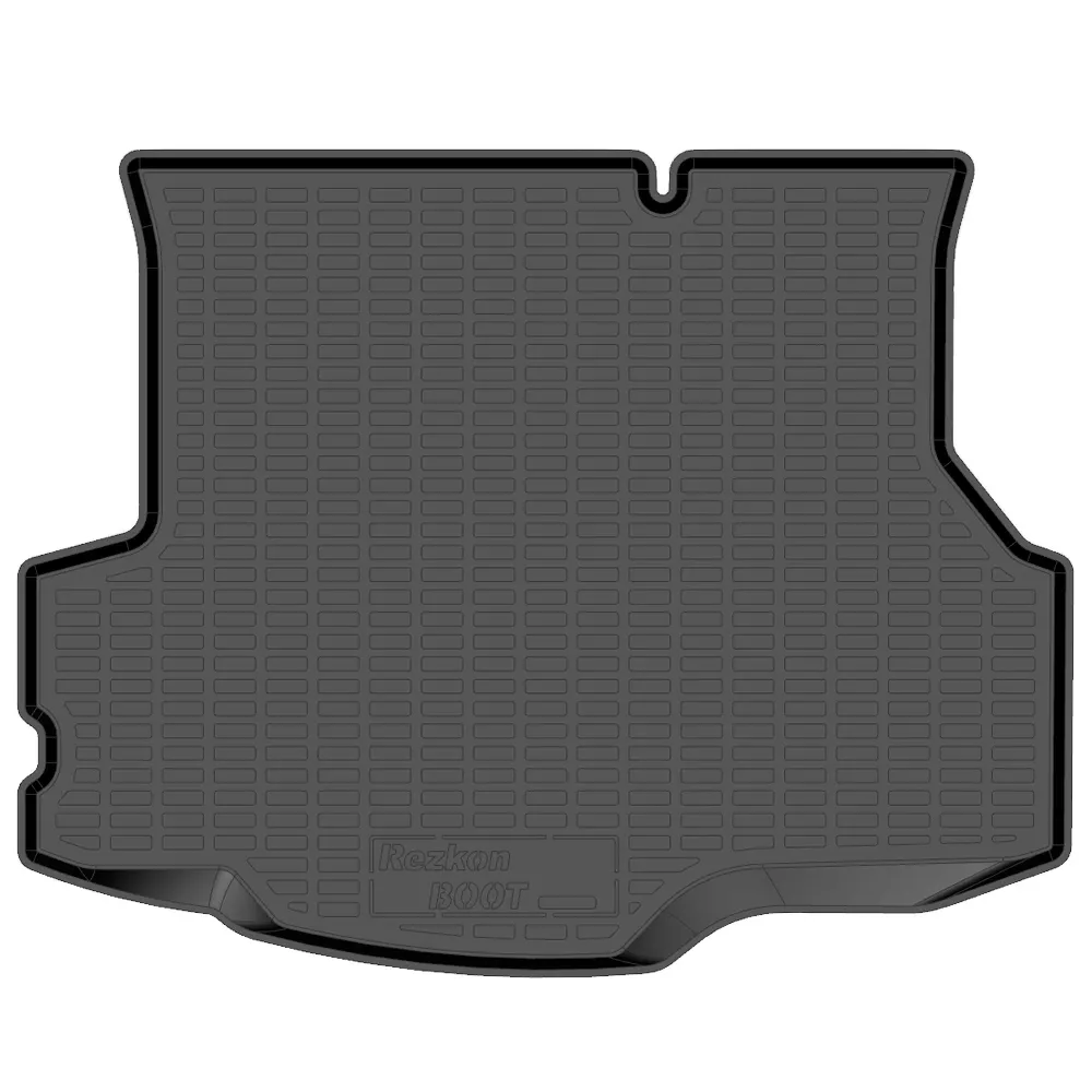 Коврик в багажник Ford Fiesta 2010- седан полиэтилен чёрный Rezkon 5016005100