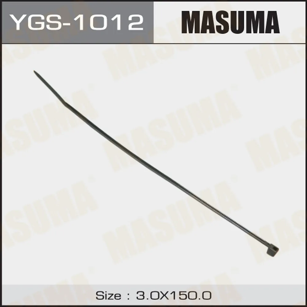 Стяжка пластиковая, хомут MASUMA YGS-1012