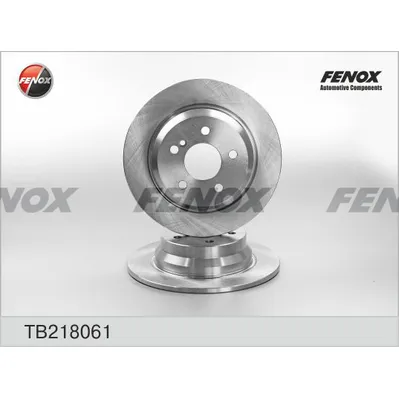 Диск тормозной задний MB W211-212, 2.0-3.2, 03- FENOX TB218061