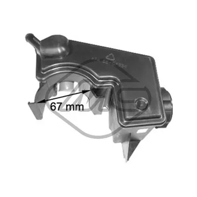 Бачок расширительный ГУР PGT 206 DW8+DW10 METALCAUCHO 03844