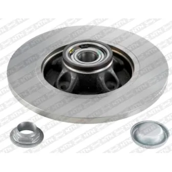 Диск тормозной задний с подшипником PEUGEOT NTN-SNR KF159.60U