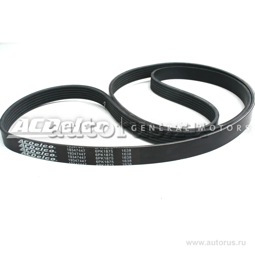 Ремень поликлиновый 6PK1875 ACDelco 19347447